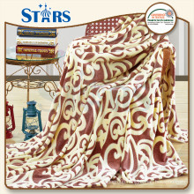 GS-CFBP003 luxury bedroom use thick winter polyester heavy weight blanket